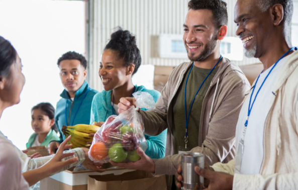 Corporate Giving Food Donations