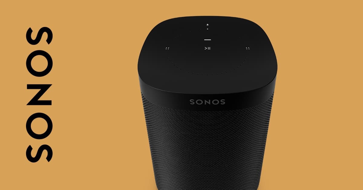 smart home ideas - sonos smart speaker 